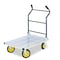 Safco Stow-Away Platform Truck, 1,000 lb Capacity, 24 x 39 x 40, Aluminum/Black 4053NC - alternate 1